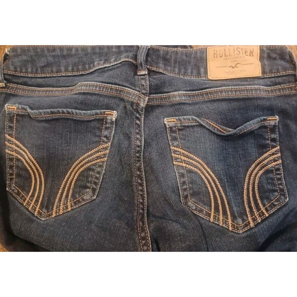 Hollister 3R Skinny Jeans Size W26 L31 Dark blue - Picture 14 of 15